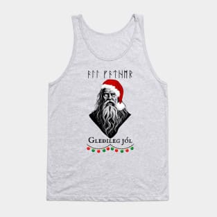 Odin All Father Christmas Tank Top